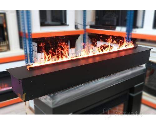 3D электроочаг Real Flame Line-S 150 3D Matte Black в Нижневартовске