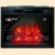 Электроочаг InterFlame Jupiter 30 Black/Brass LED FX (черный/золото) в Нижневартовске